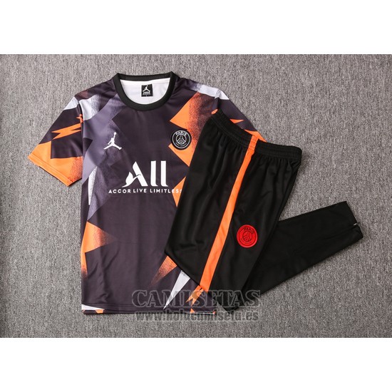 Chandal del Paris Saint-Germain Jordan Manga Corta 2019-2020 Negro